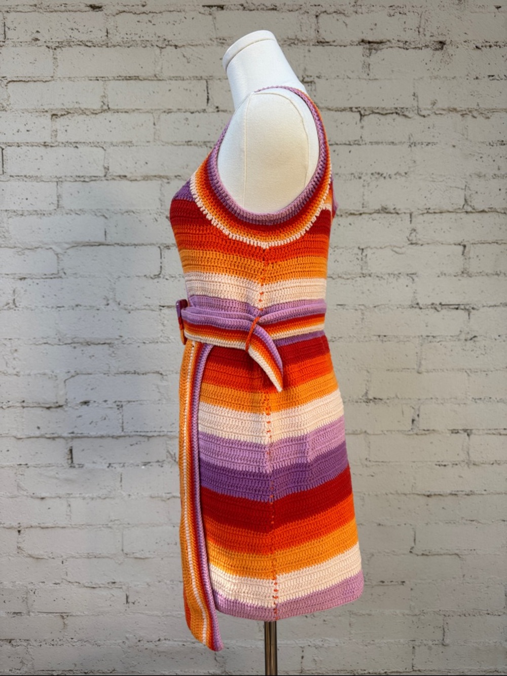 FARM Rio for Anthropologie Crochet Mini Dress Size XS - Picture 7 of 16